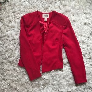 Forever 21 Short Blazer Red